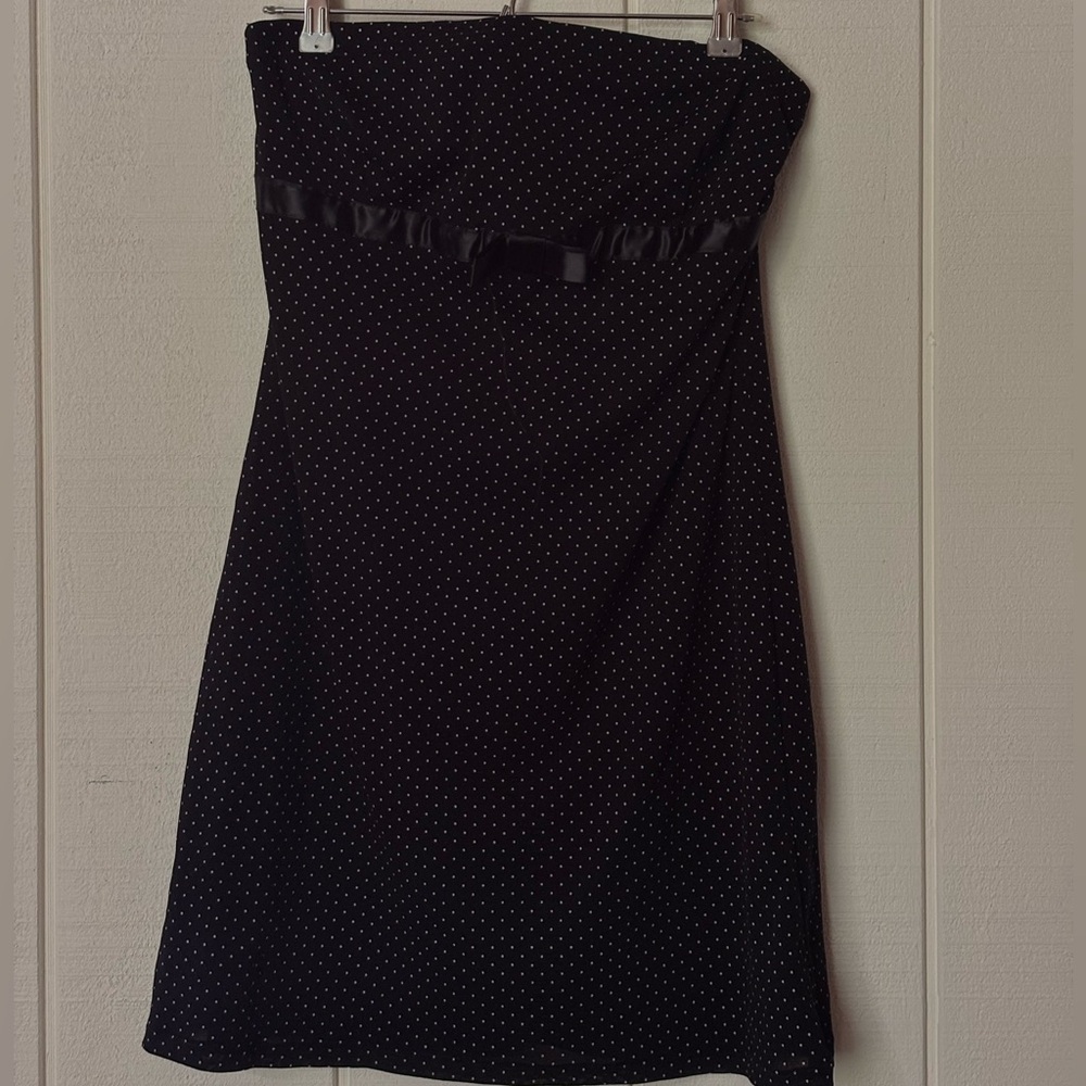 Vintage La Belle Strapless Tea Dress Size L